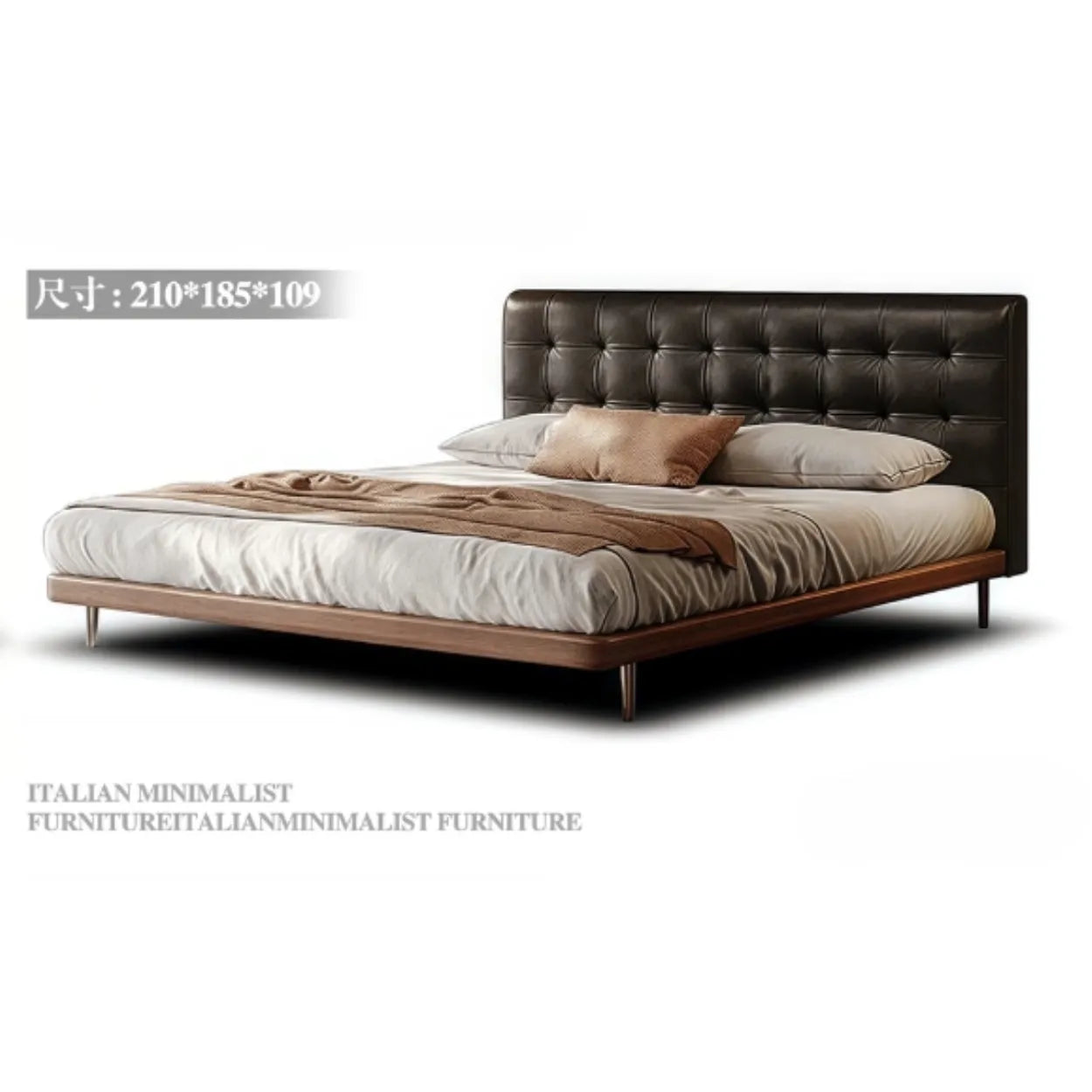 Value+ Waffle Leather Bed